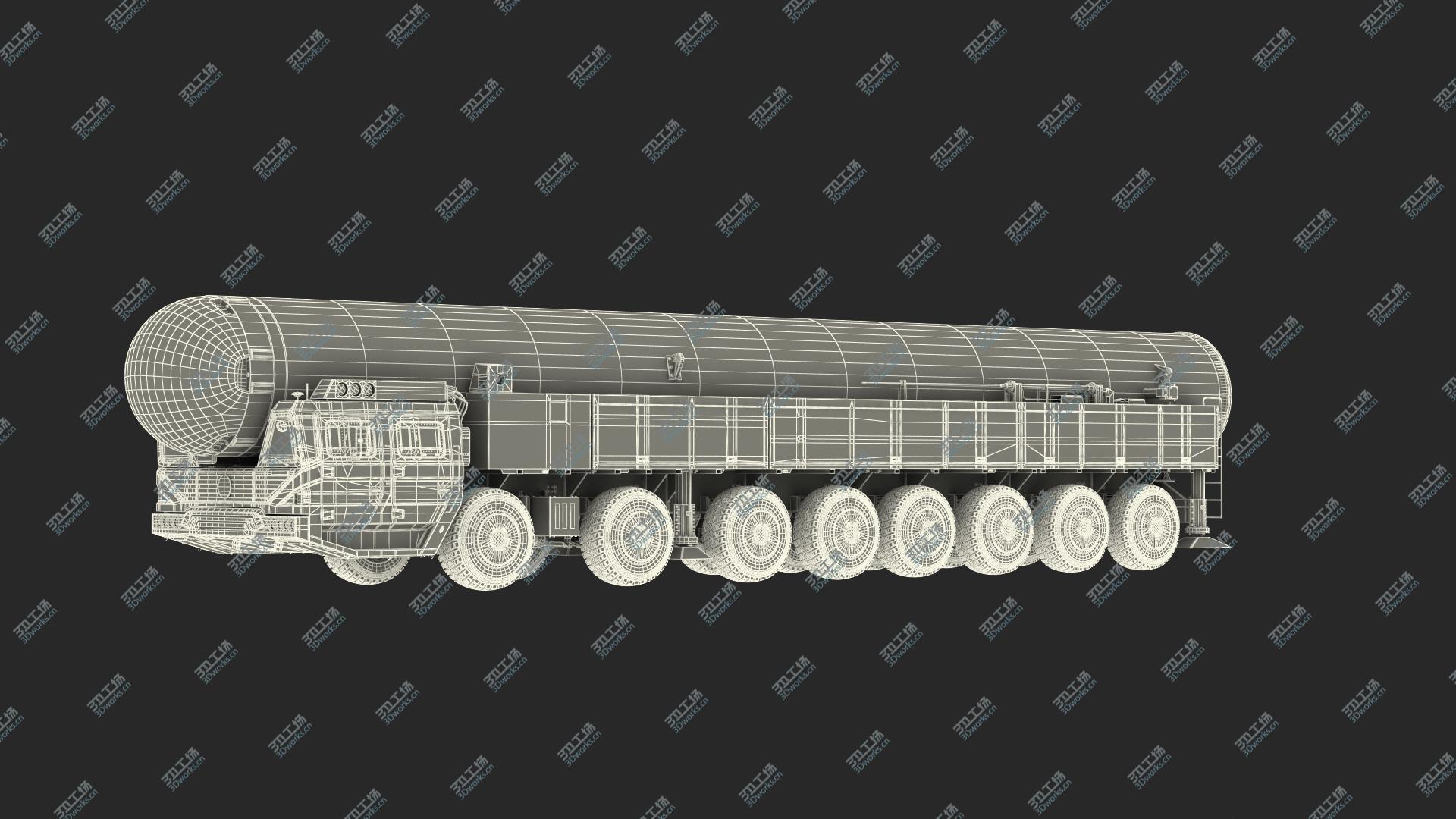 images/goods_img/20210313/3D ICBM Launch Vehicle Rigged/4.jpg